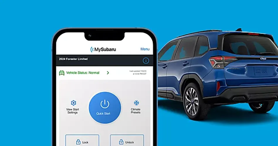 MySubaru Safety and Security Plans: Model years 2016 - 2025