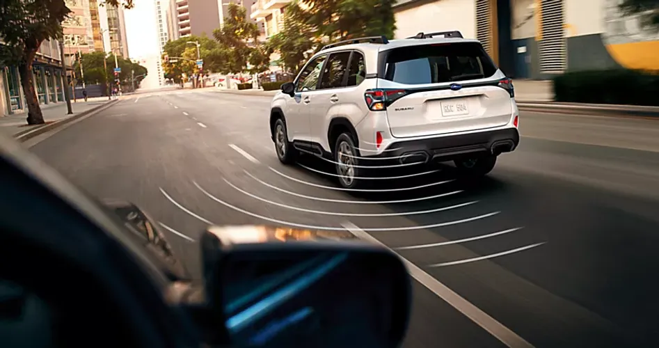 What features come with the Forester's Optional Package?