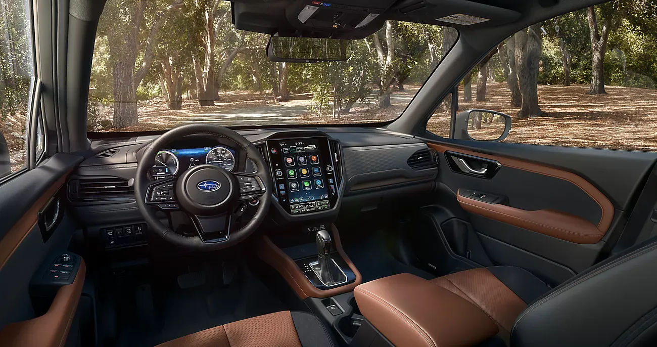 What Size Touchscreen Comes with the Hybrid Forester?