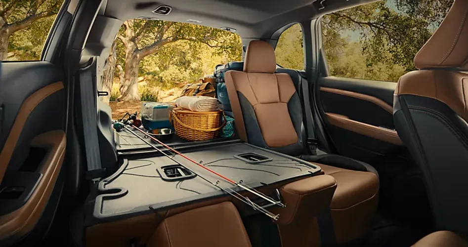 What interior design elements come with the Subaru Forester?