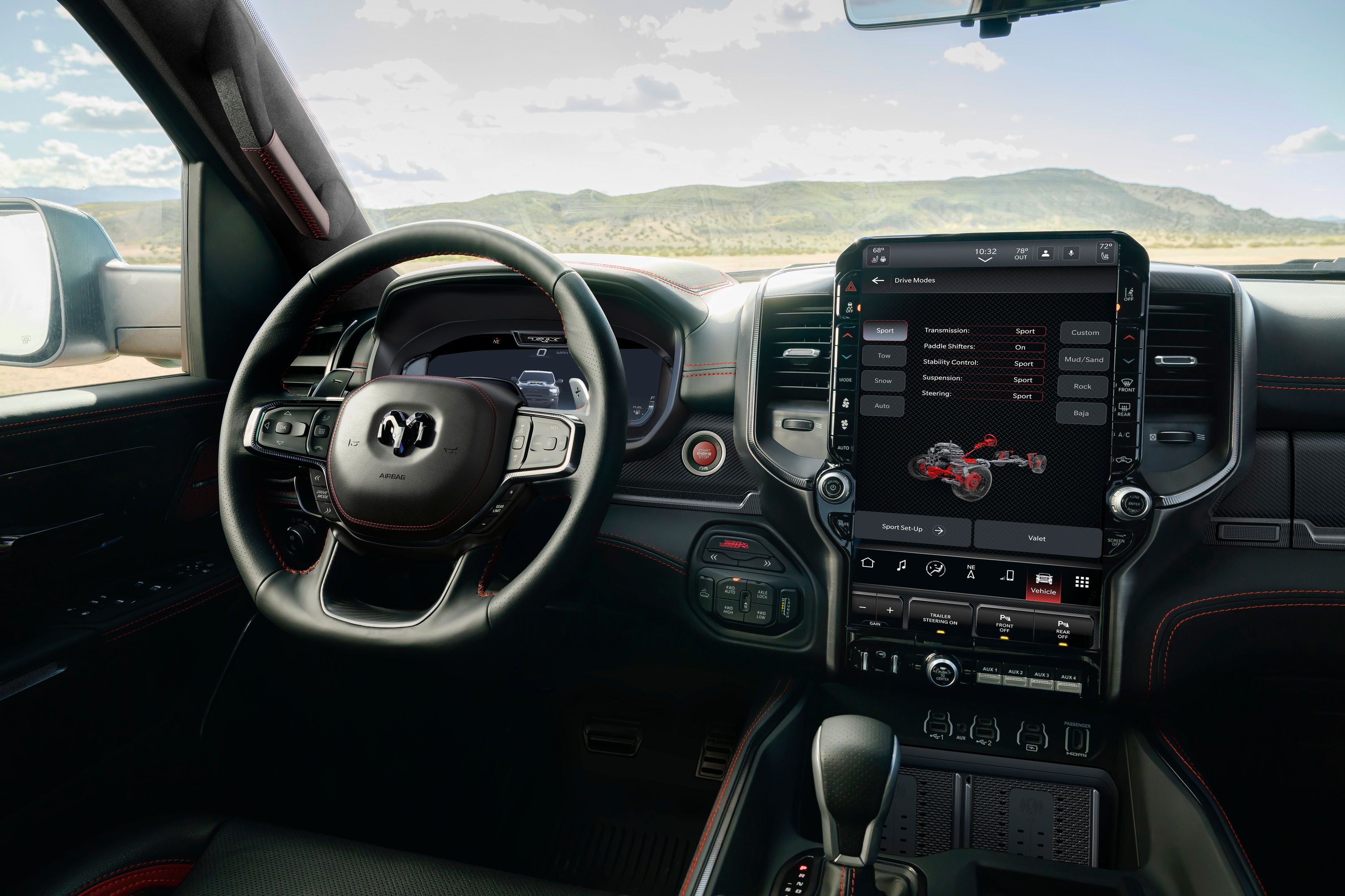 How Does the Ram 1500 TRX Use Technology to Harness its Power?