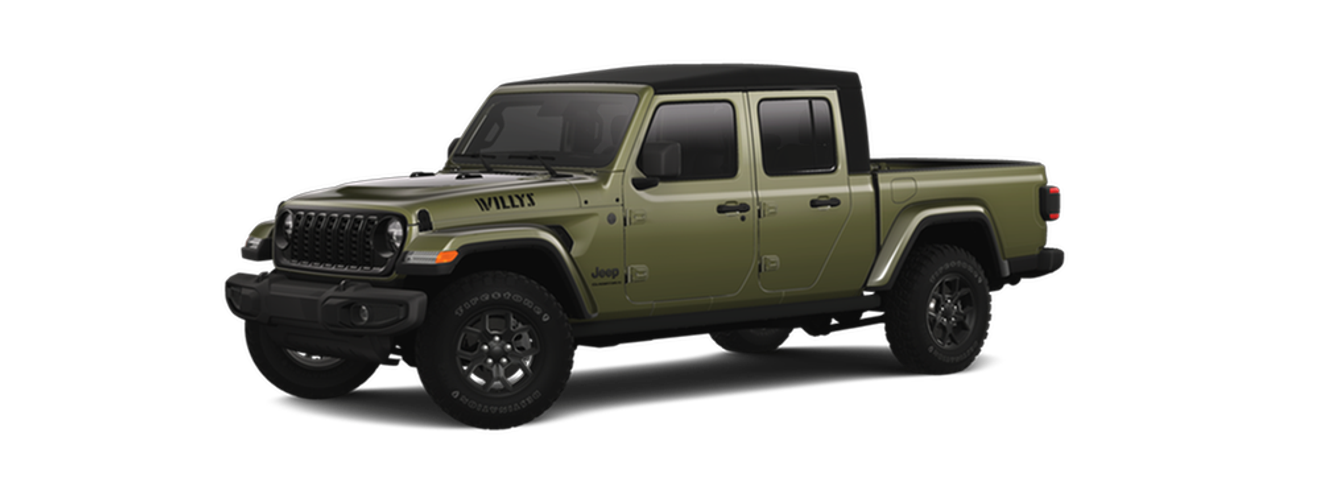 What Makes the 2025 Jeep Gladiator Willys Trim Stand Out?