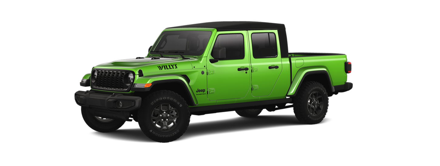 Jeep Gladiator Willys Package Upgrades