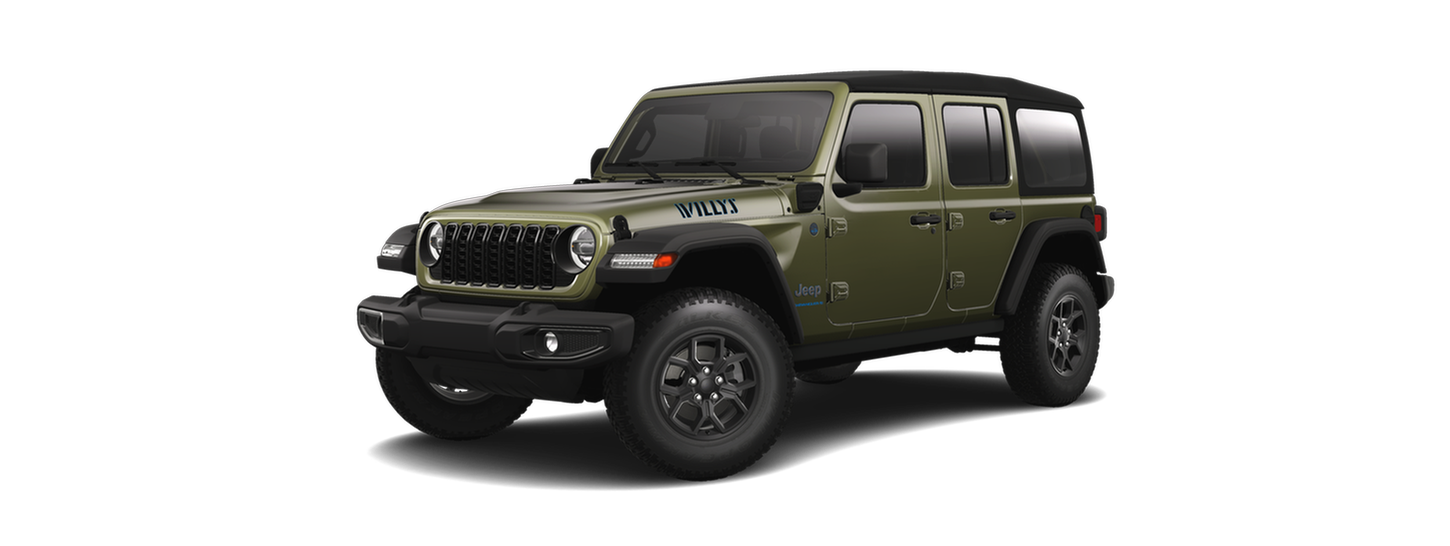 Tell Me About the 2025 Jeep Wrangler 4xe Willys Color Options!