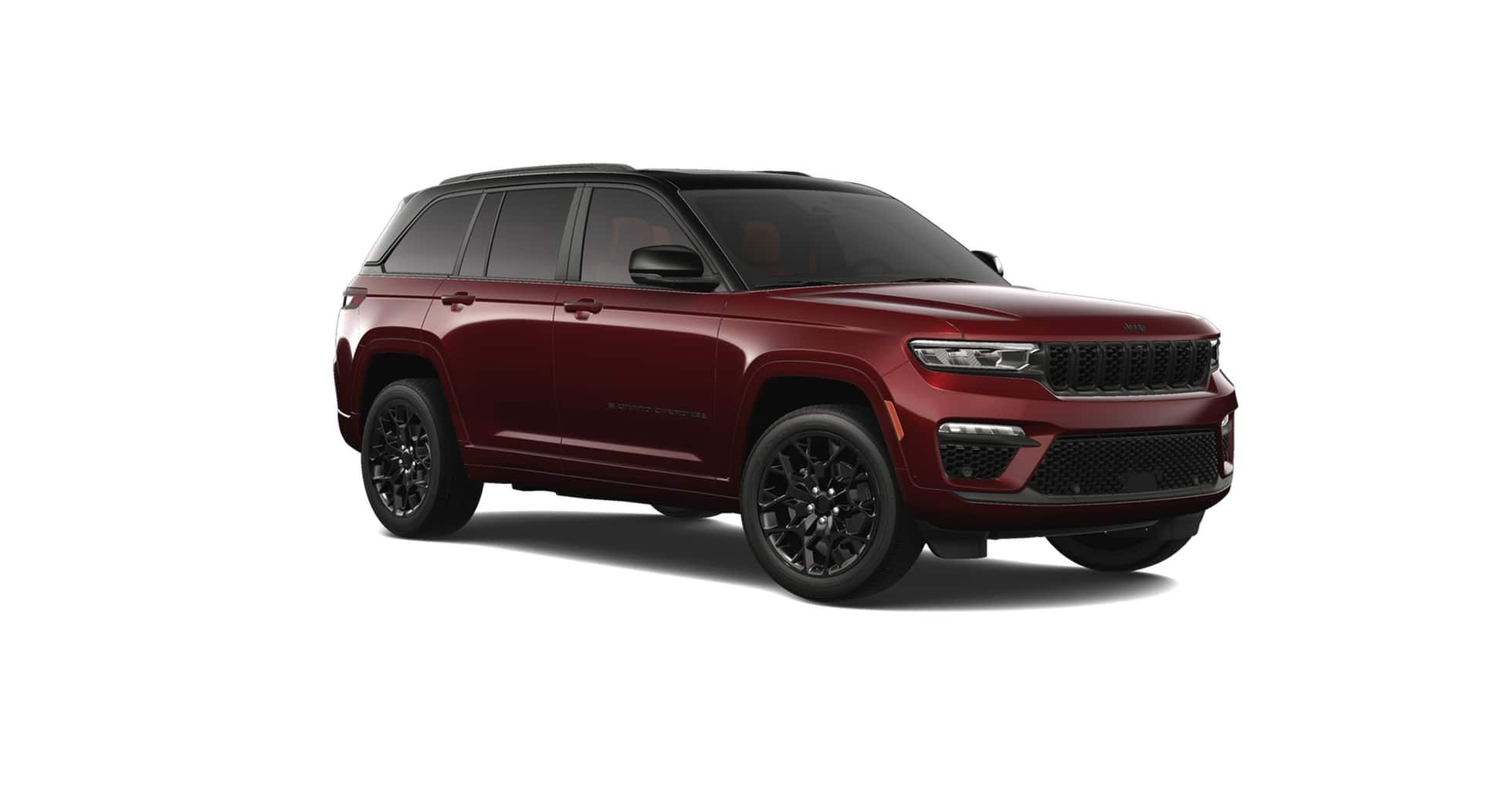 What are the Color Options of the Grand Cherokee Summit?