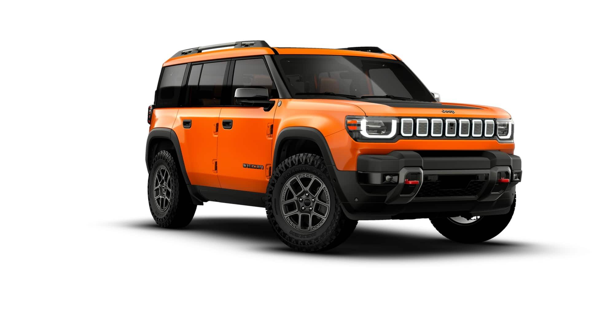 What color options come with the 2026 Jeep Recon?