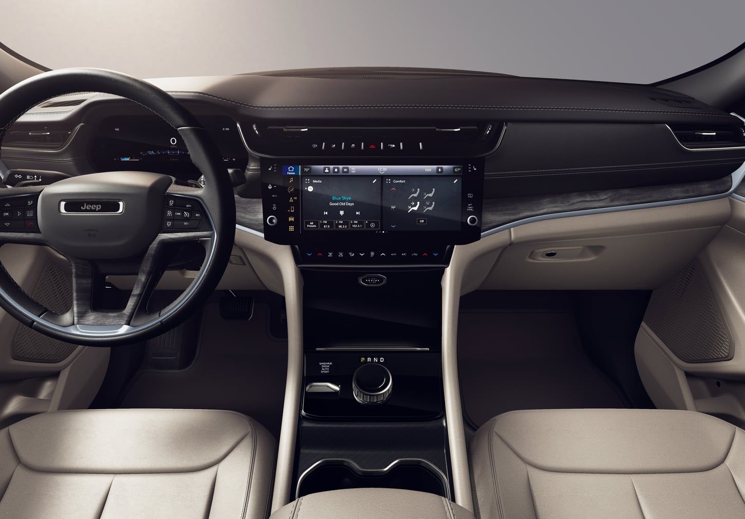 What are the Color Options of the Grand Cherokee L Limited 4X4?