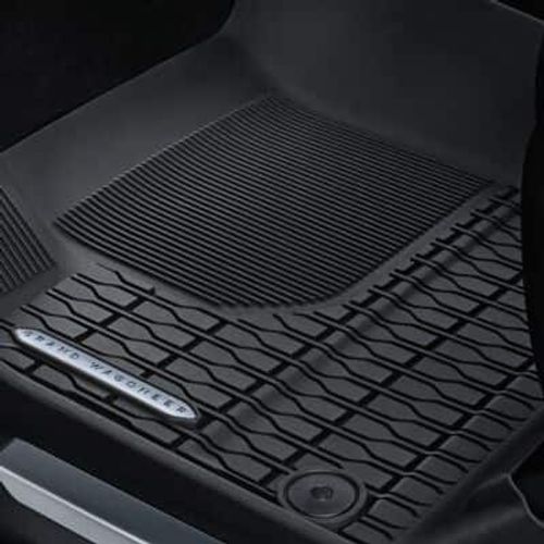 What does the All-Weather Mat Package offer with the Grand Wagoneer?