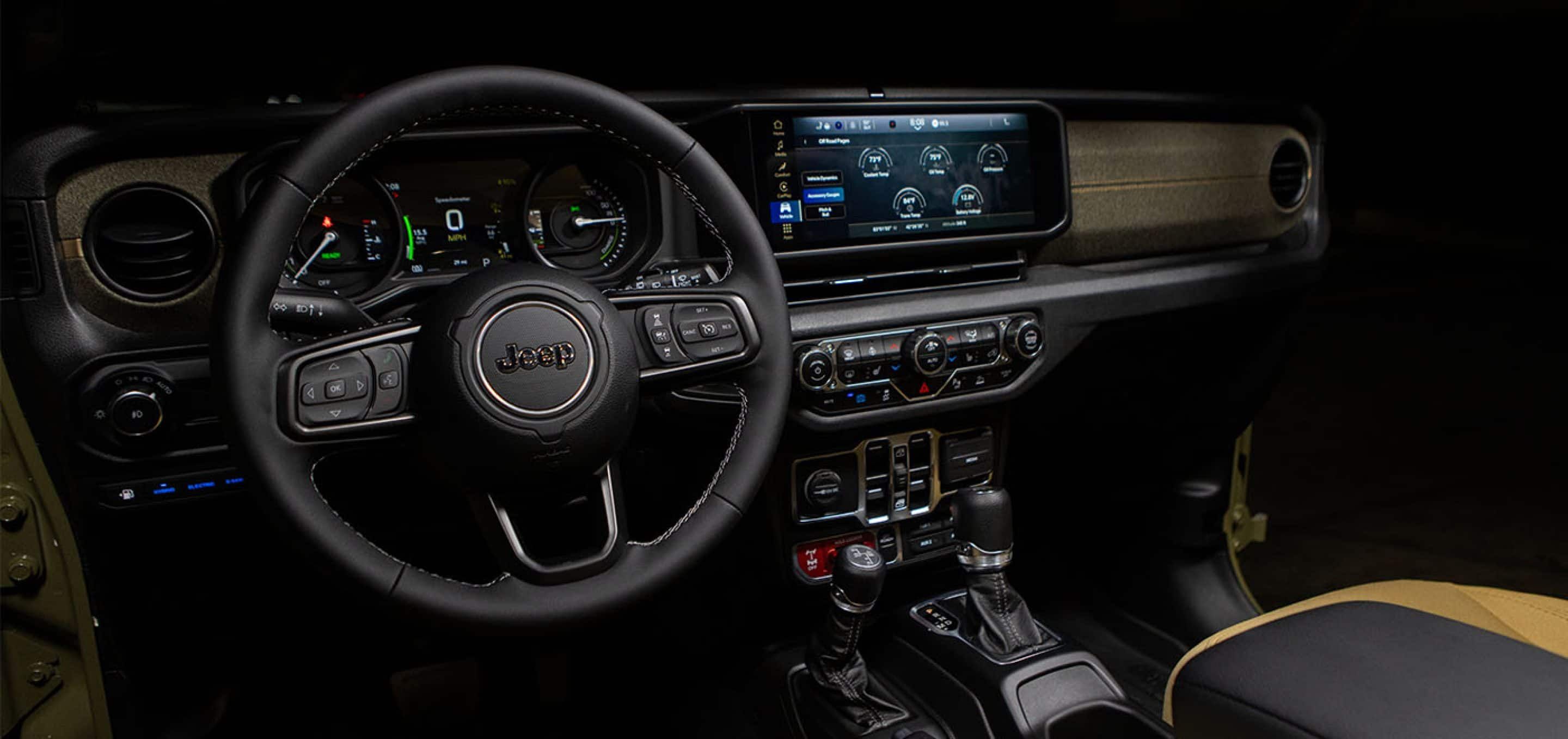 What are the Jeep Wrangler's Tech Features?