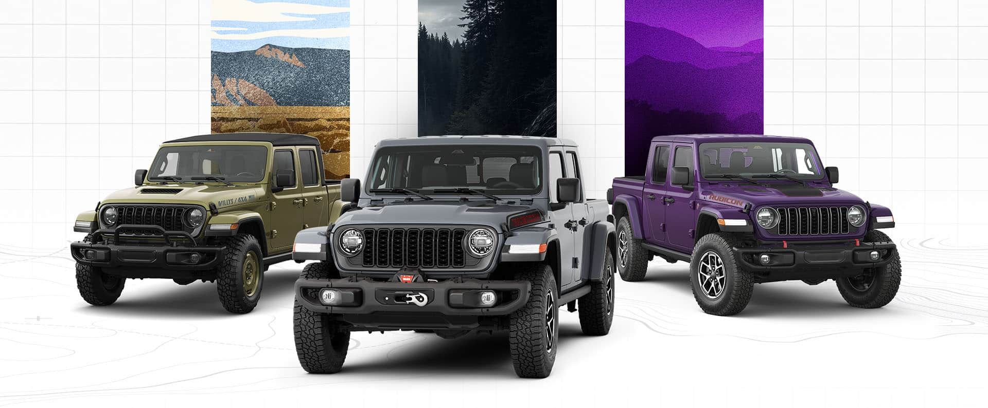 2026 Jeep Gladiator Trim Level Differences