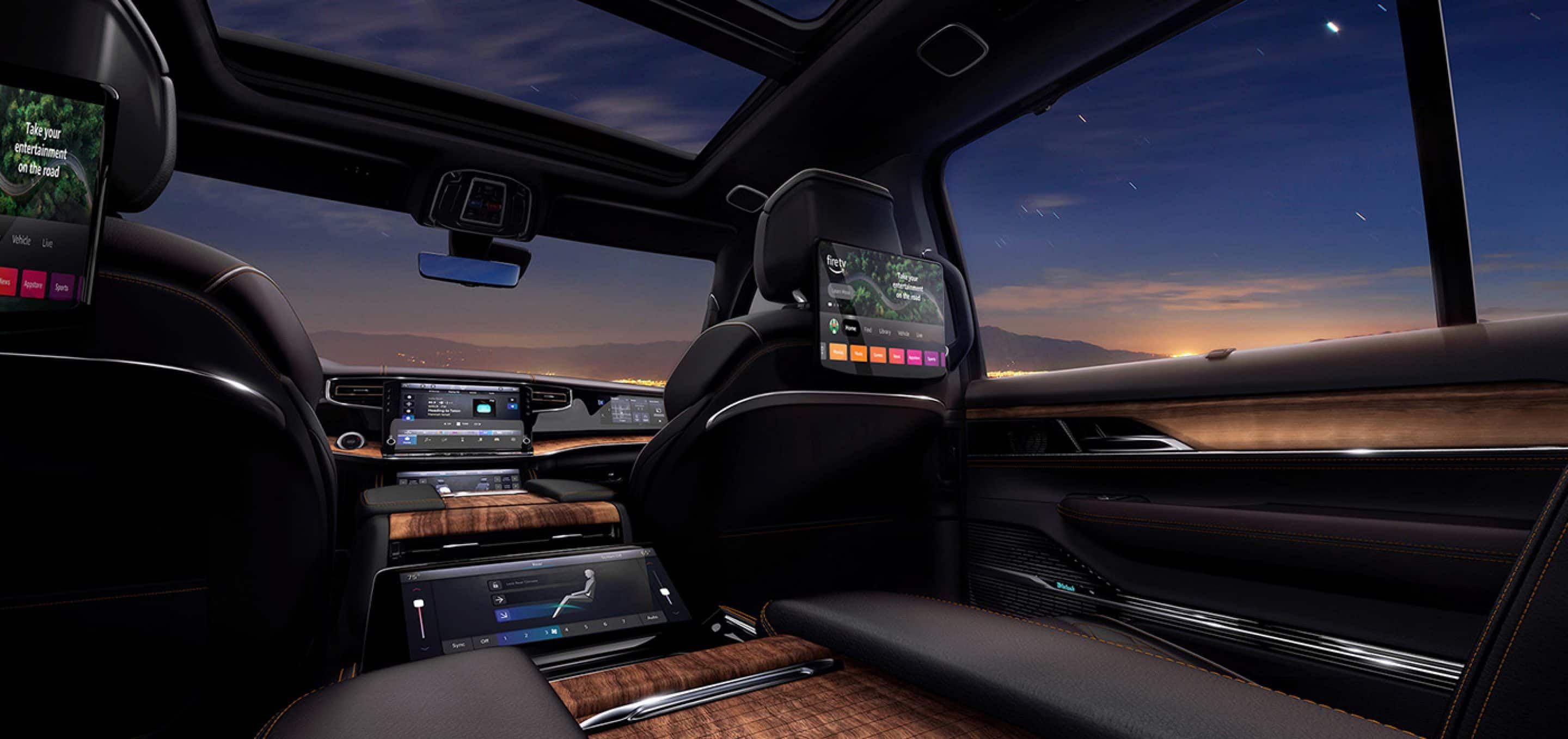 Explore the 2026 Jeep Grand Wagoneer Interior Updates