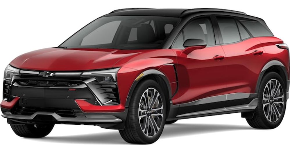 What exterior paint colors come with the Chevy Blazer EV?