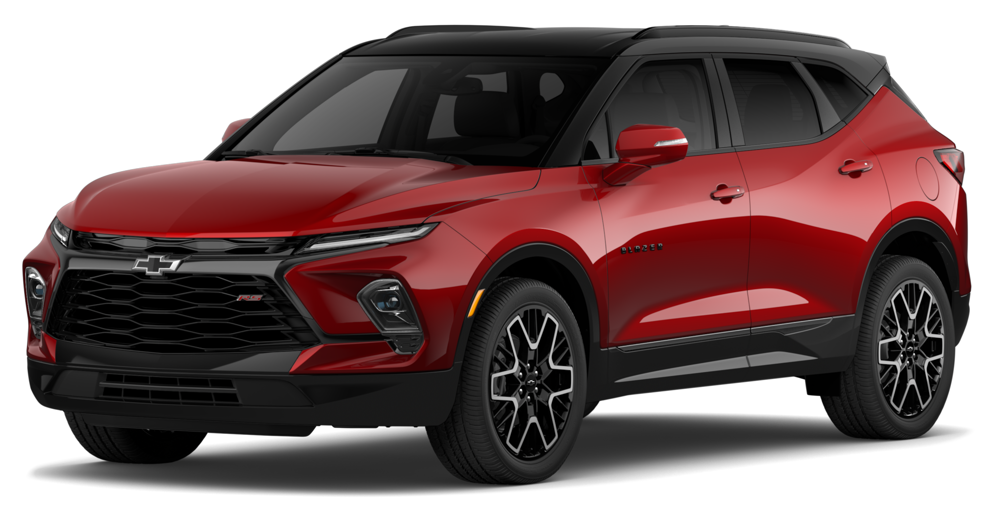 Find Sporty Design Accents Across the Blazer RS Trim