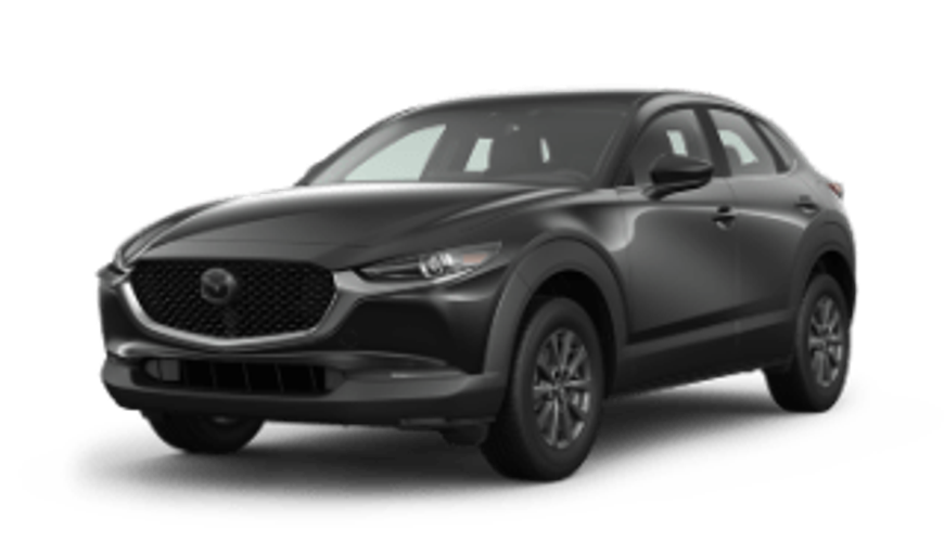 What is the base trim of the Mazda CX-30?