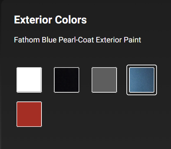 What Exterior Colors are Available for the 2025 Chrysler Pacifica?