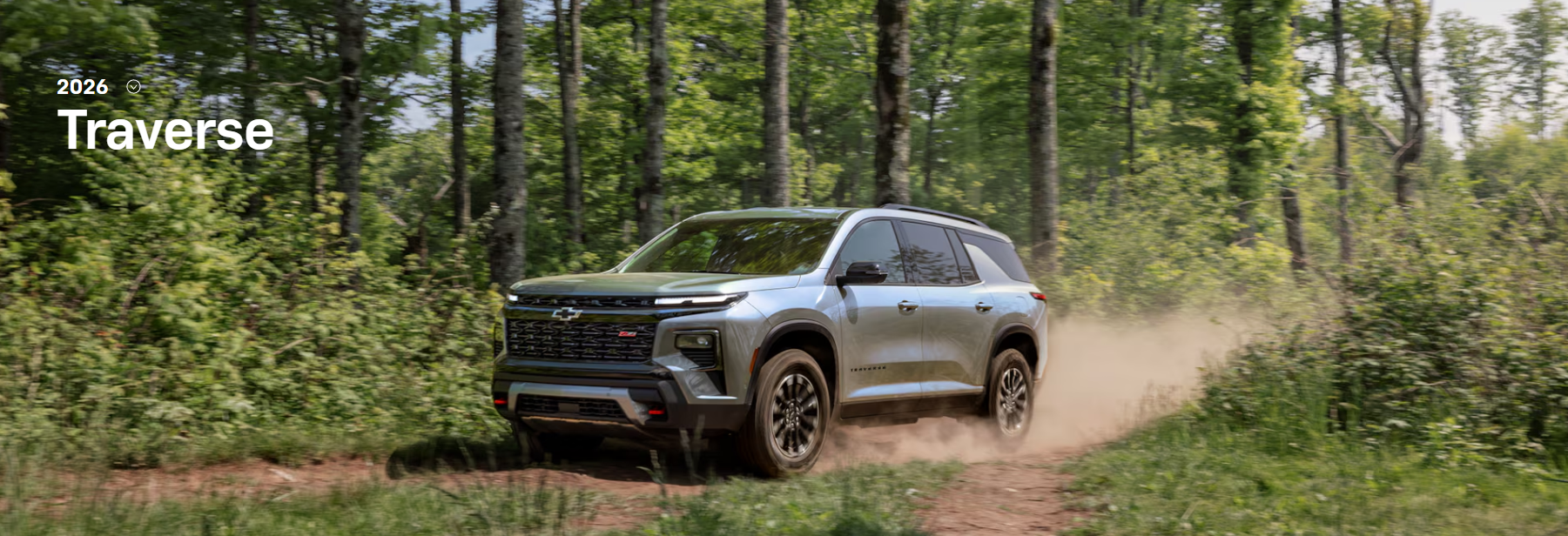 2026 Chevy Traverse Options and Packages