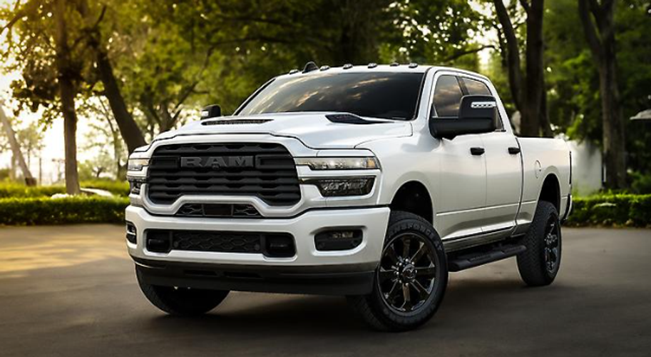 2026 Ram Black Express Standard and Optional Features