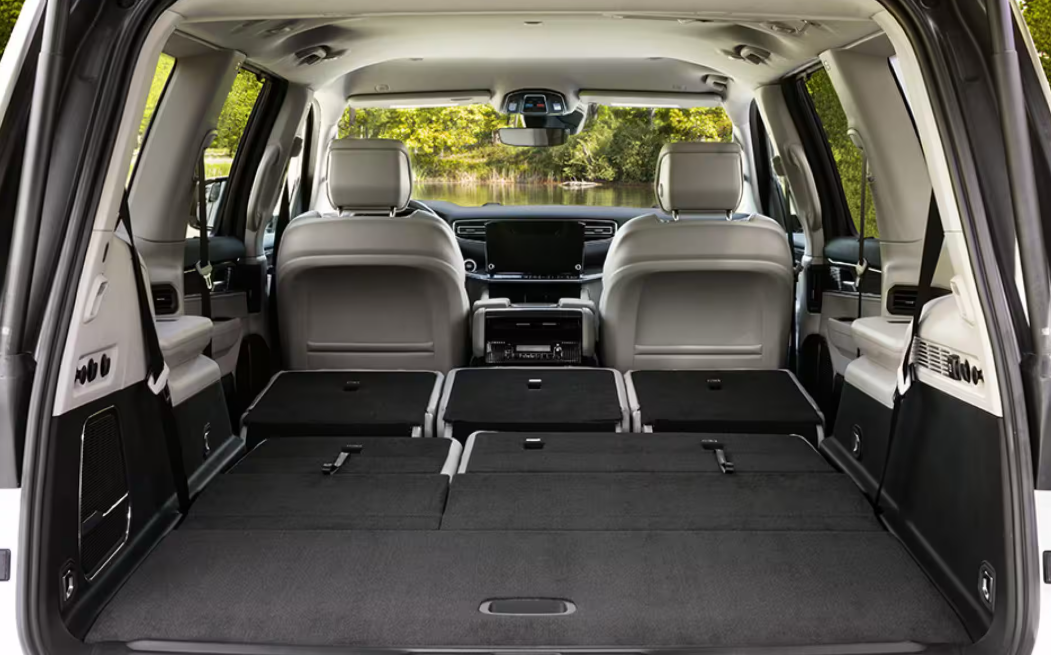 Cargo Space Compared in the Wagoneer and Tahoe