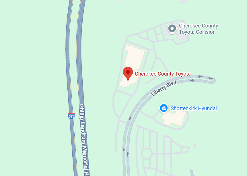 Easy to Find, Easy to Visit: Located Right Off I-575 in Canton, GA.