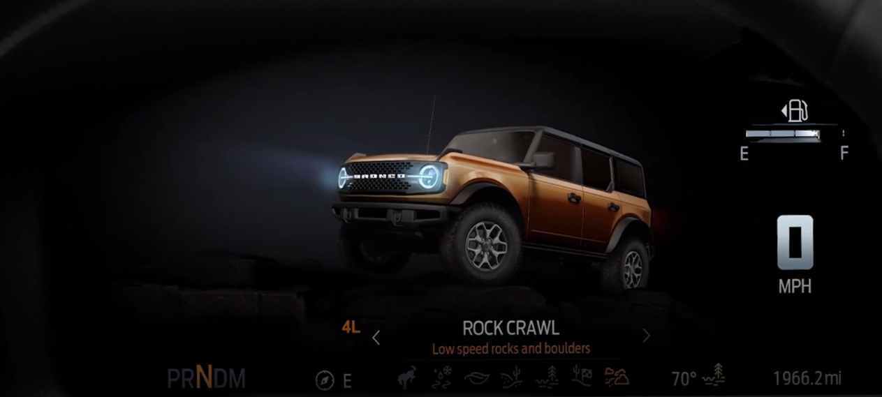 Explain the 2026 Ford Bronco G.O.A.T. Modes
