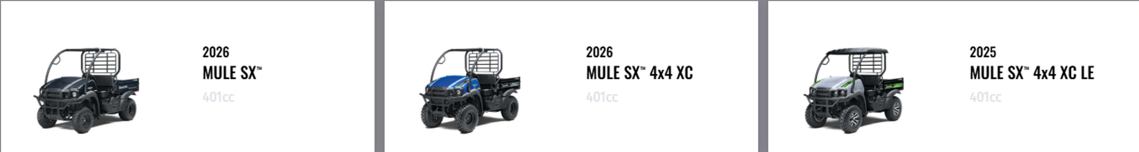 Theres a 2026 Kawasaki Mule for Every Mission