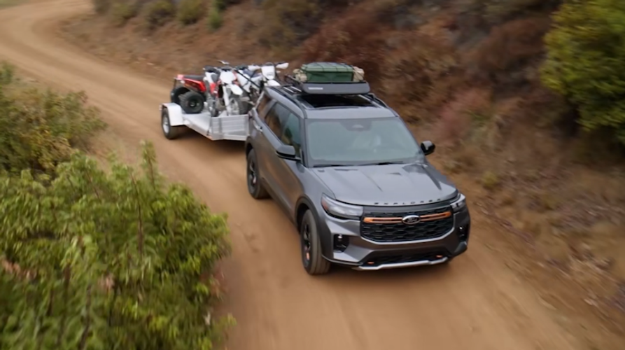 Stay on Track Towing in your 2026 Ford Explorer with these Technologies