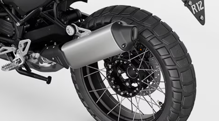 Explore the 2026 BMW R 12 G/S's Wheels and Lighting Styles