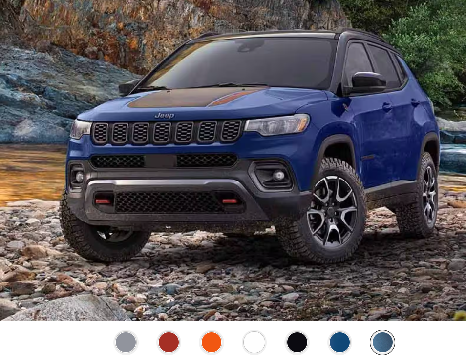 Express Yourself with the 2026 Jeep Compass Trailhawk's Exterior Options