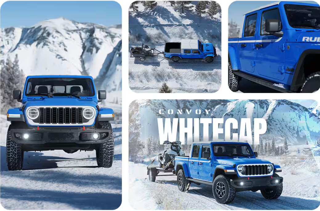 What is the 2026 Jeep Gladiator White Cap?