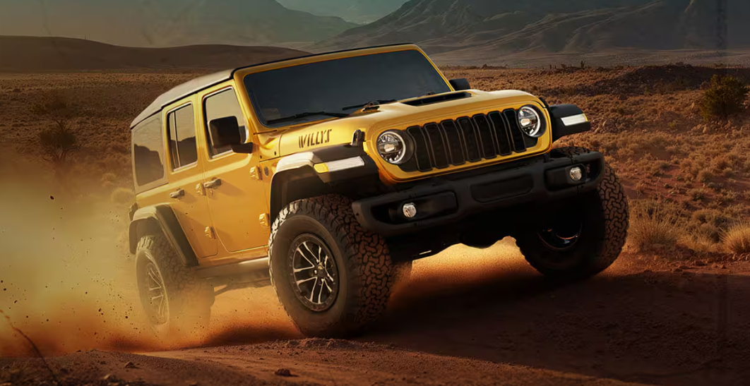 Get Golden Off-Road Capability with the 2026 Jeep Wrangler Willys 392