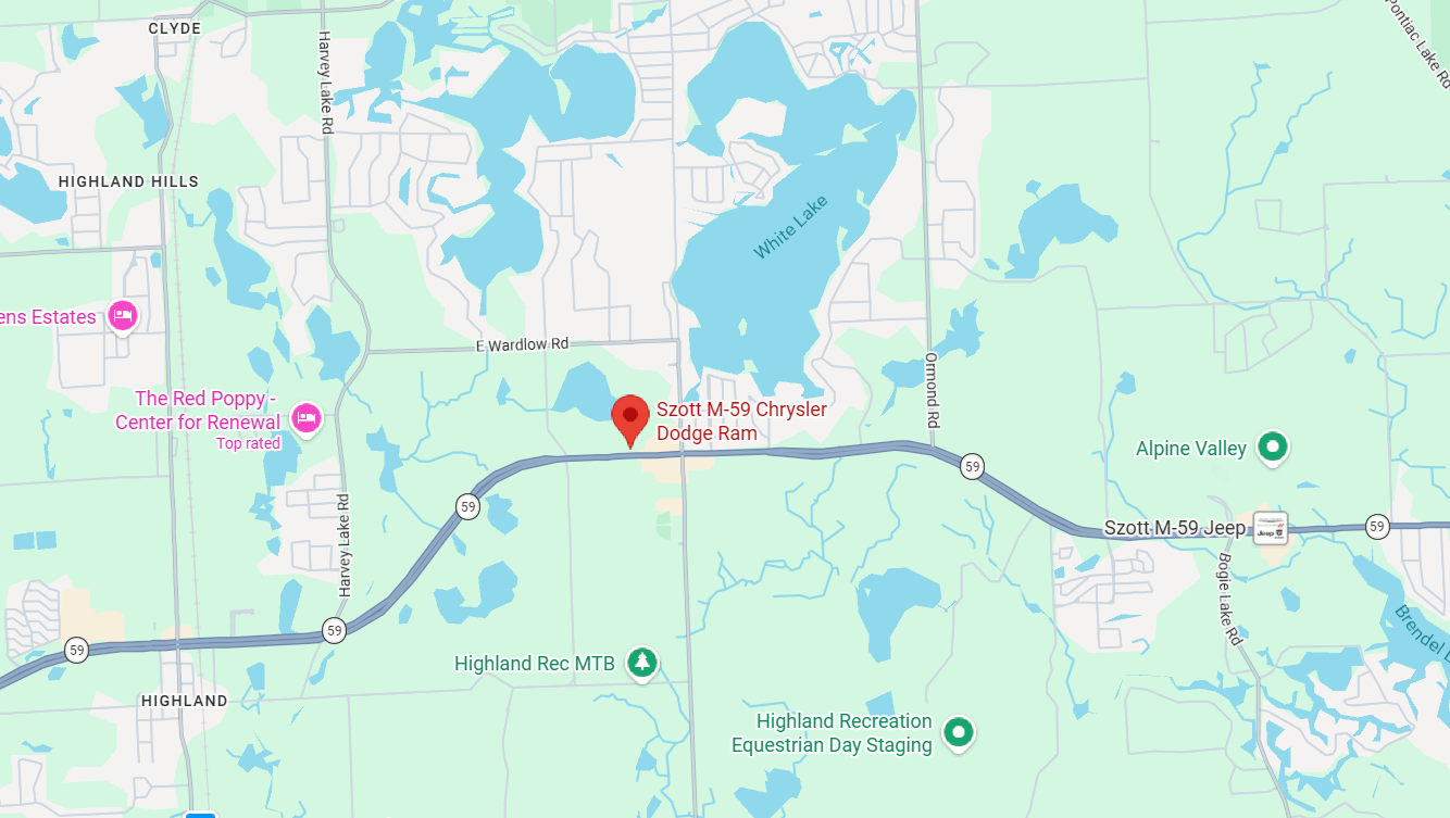 Szott M-59 Chrysler Dodge Ram: Easy Access From Across Oakland County