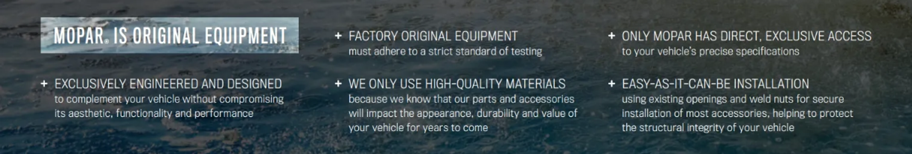 Why Use Mopar OEM Parts Over Aftermarket Parts