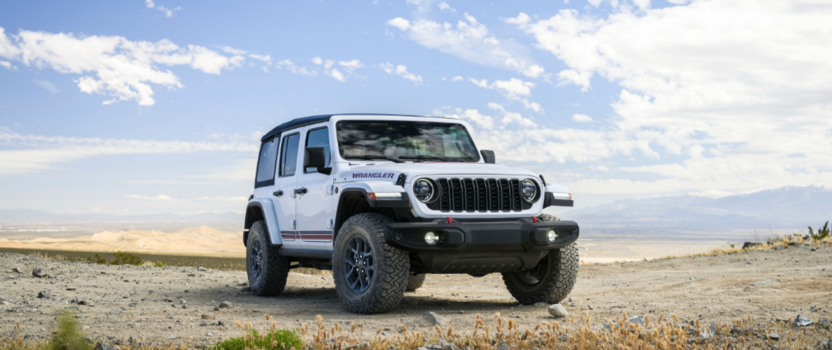 Details of the Wrangler America250 Special Edition