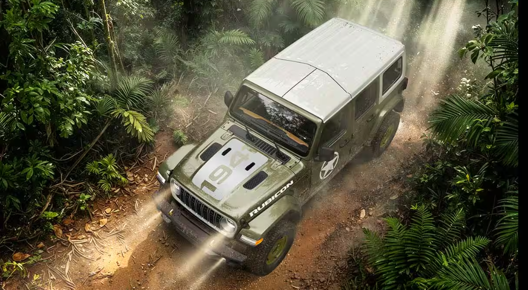 What Tops are there for the 2027 Jeep Wrangler Sarge?