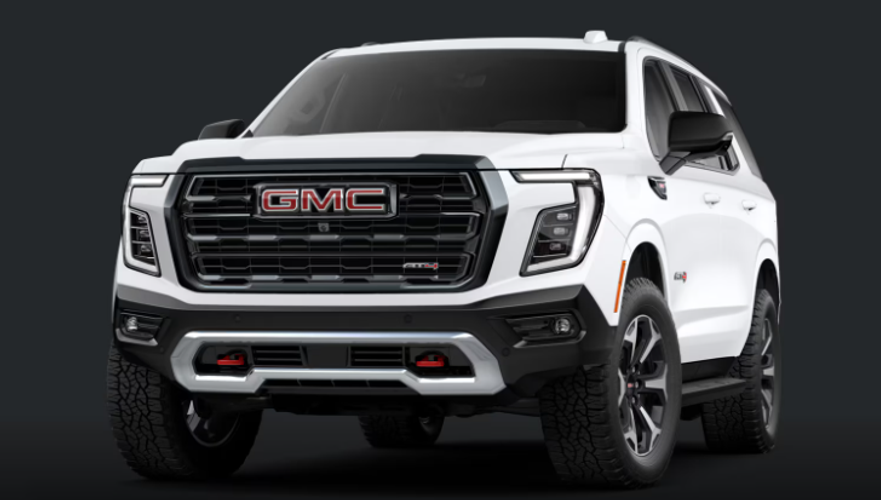 What Adventurous Features does the 2027 GMC Yukon AT4 Have?