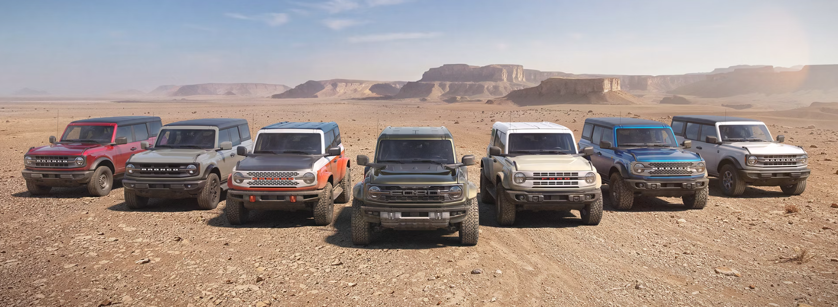 Get More Choices with the Ford Bronco's Trim Lineup!