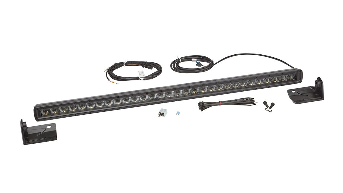 What makes the Colorado Off-Road Front Bumper Package enhance off-road capability?