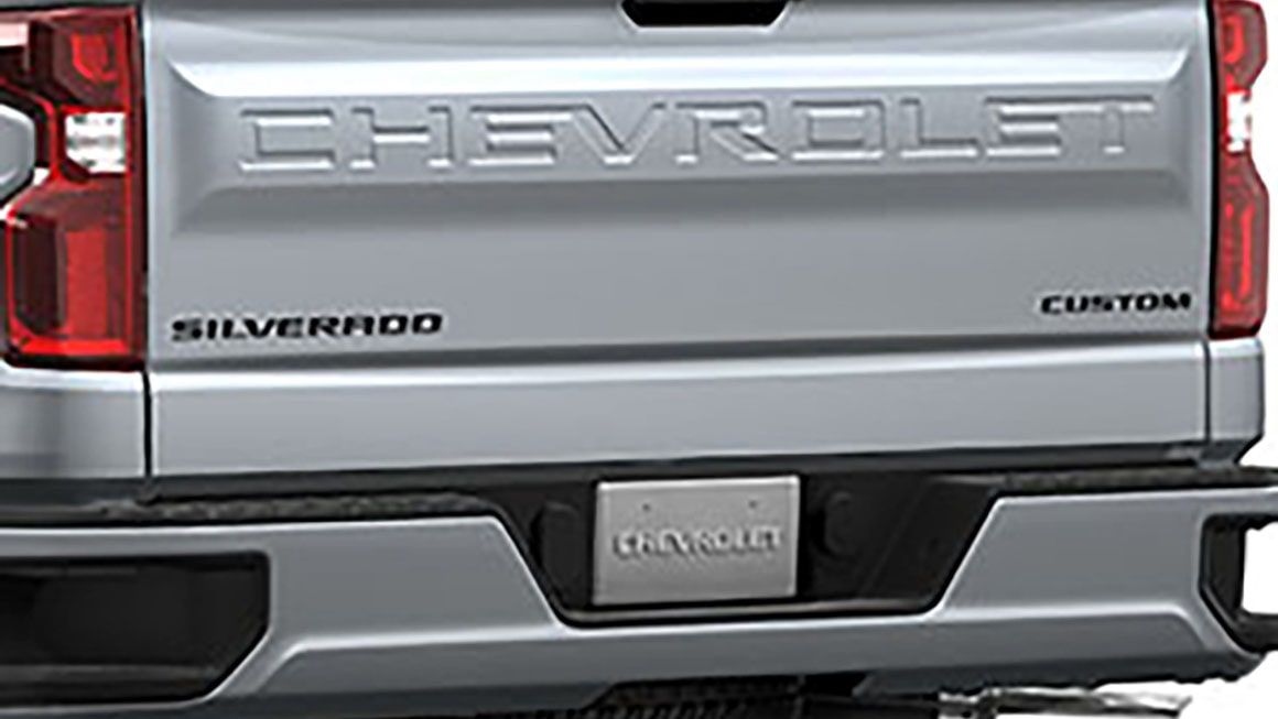 Customize the exterior of your Silverado WT with Dark Essentials package