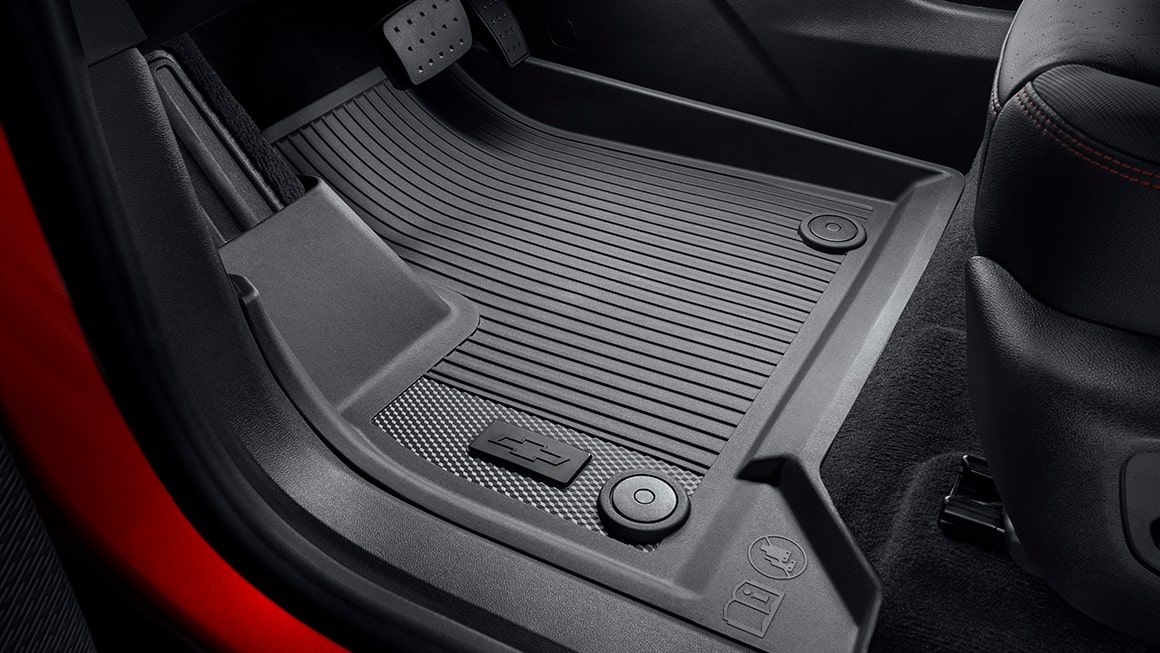 Keep your Traverse clean with the Floor Liner package