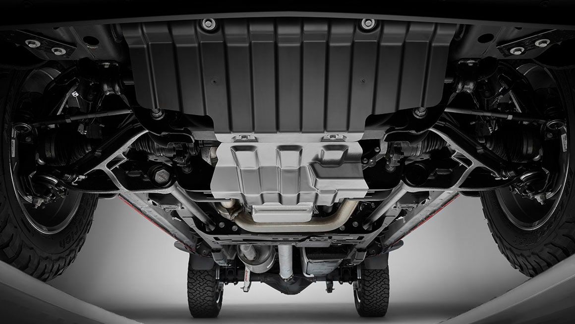 Off-roading is made easy with the Z71 Off-Road Package