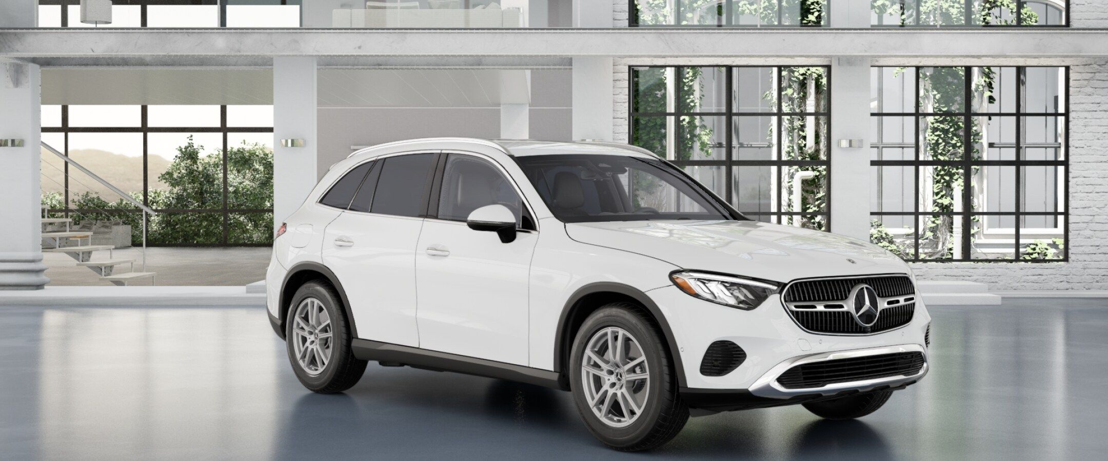 What exterior color options can I choose from with the GLC 300?