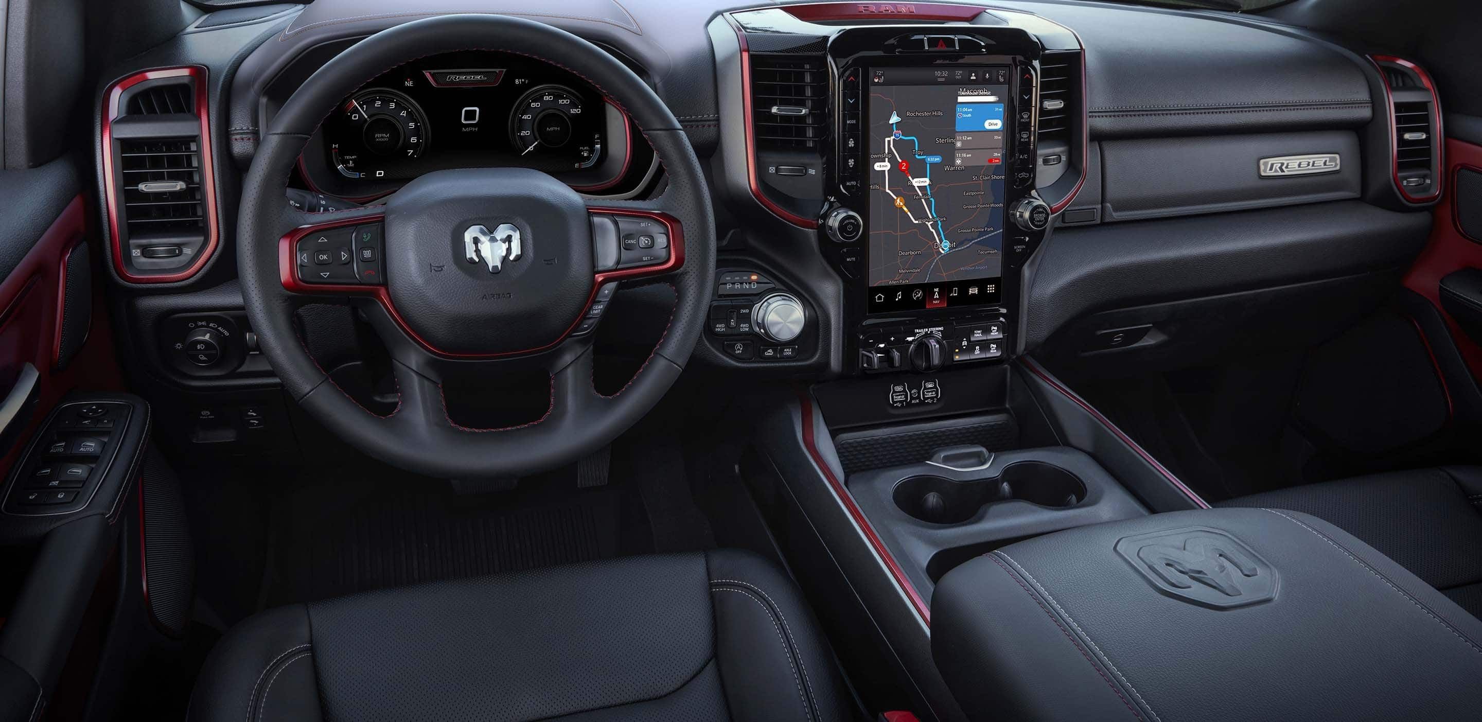 2025 Ram 1500 Interior Design