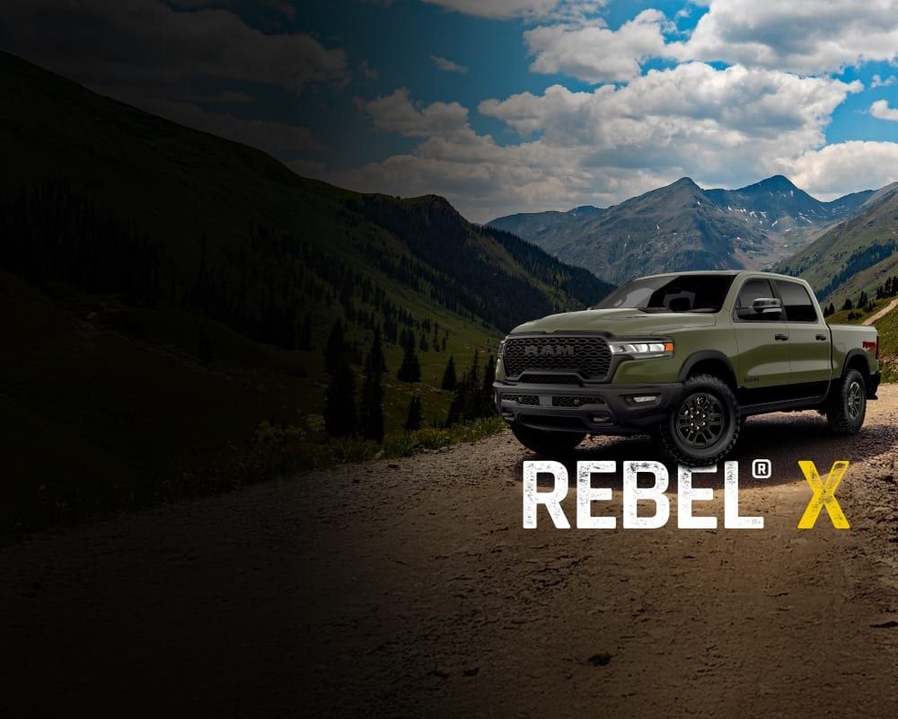 What does the Ram 1500 Rebel X model have to offer?