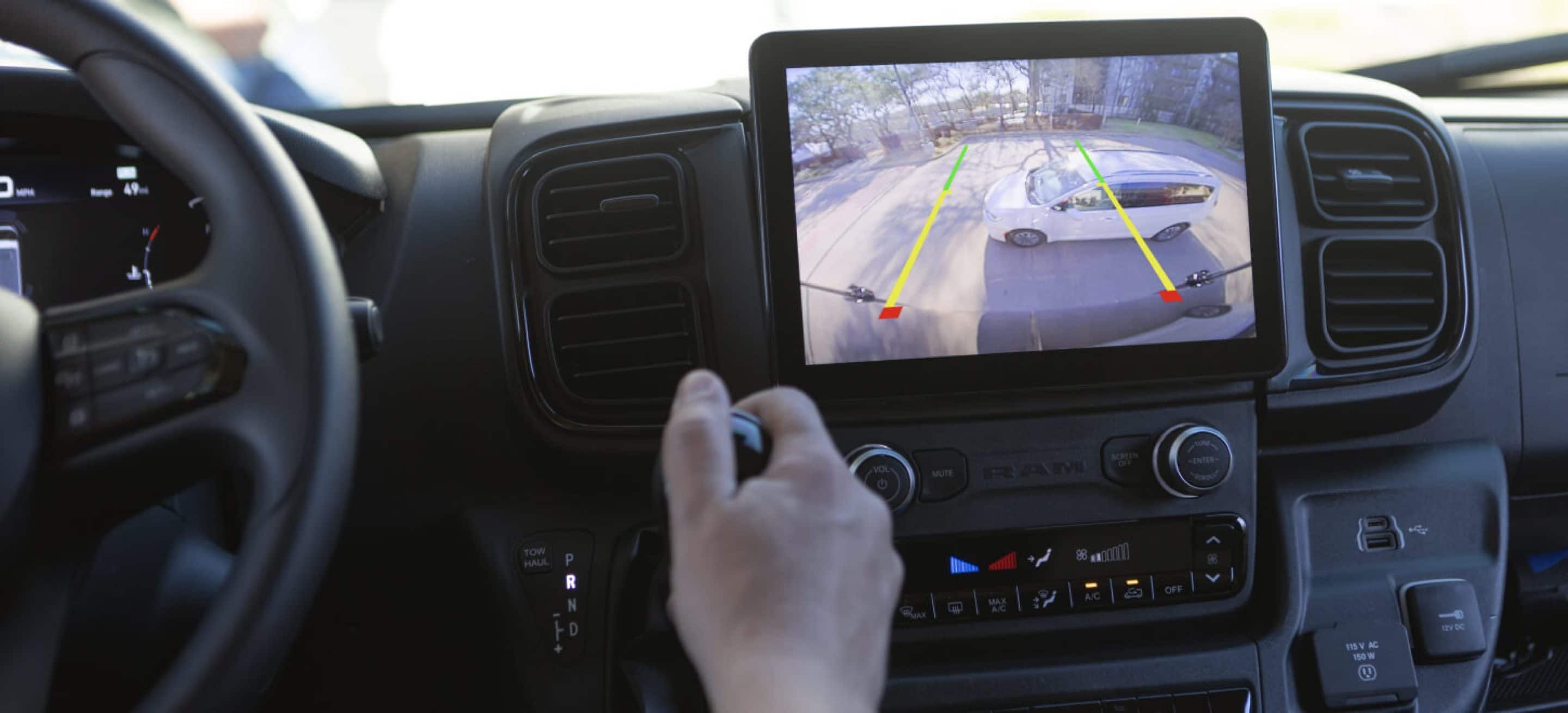 Does the Ram ProMaster Offer a 360° Surround View Camera?