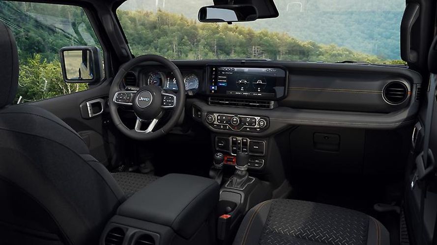 Interior Features of the 2027 Jeep Wrangler Smoky Mountain Edition