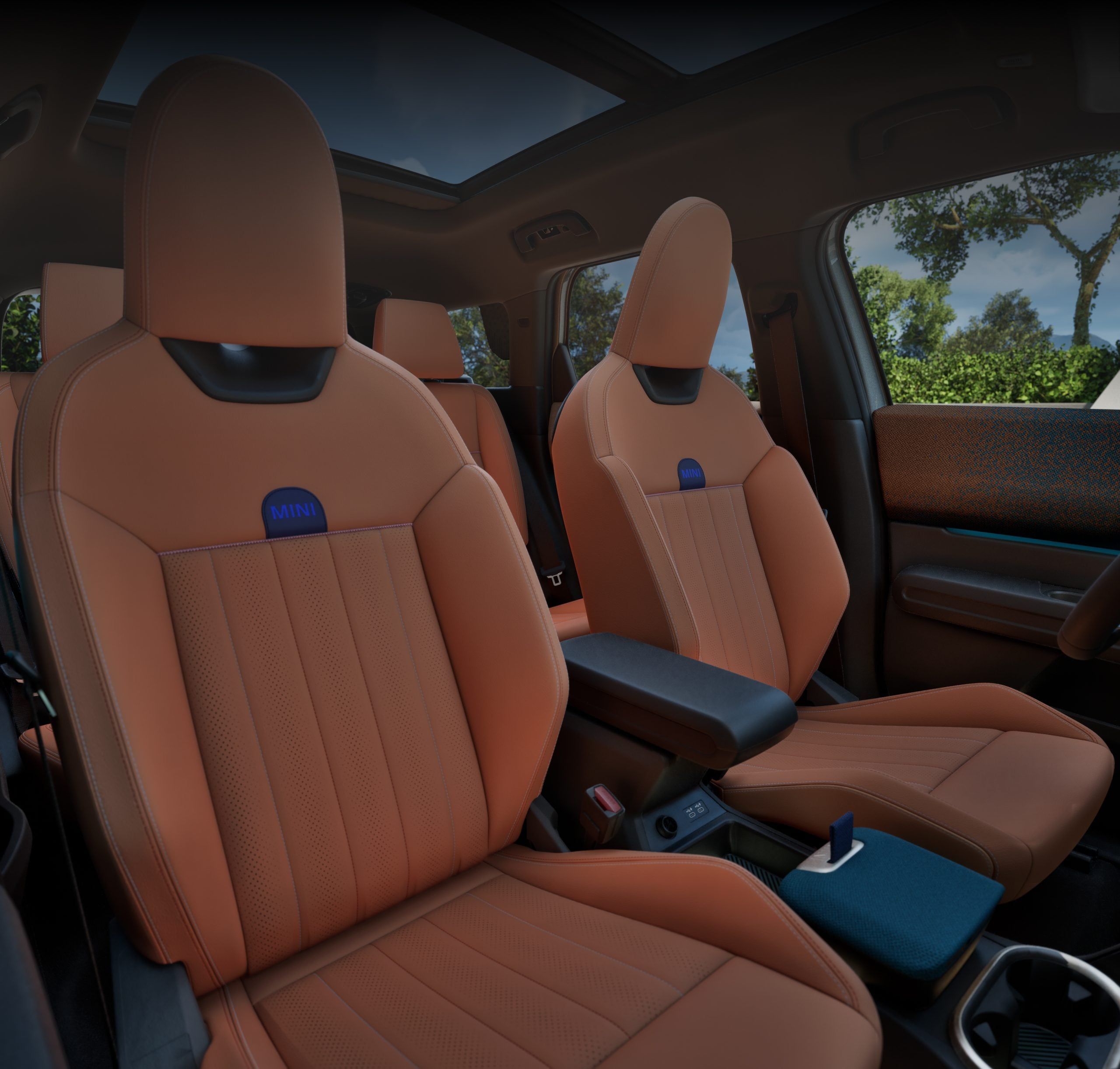 What Design Features does the MINI Countryman Have?