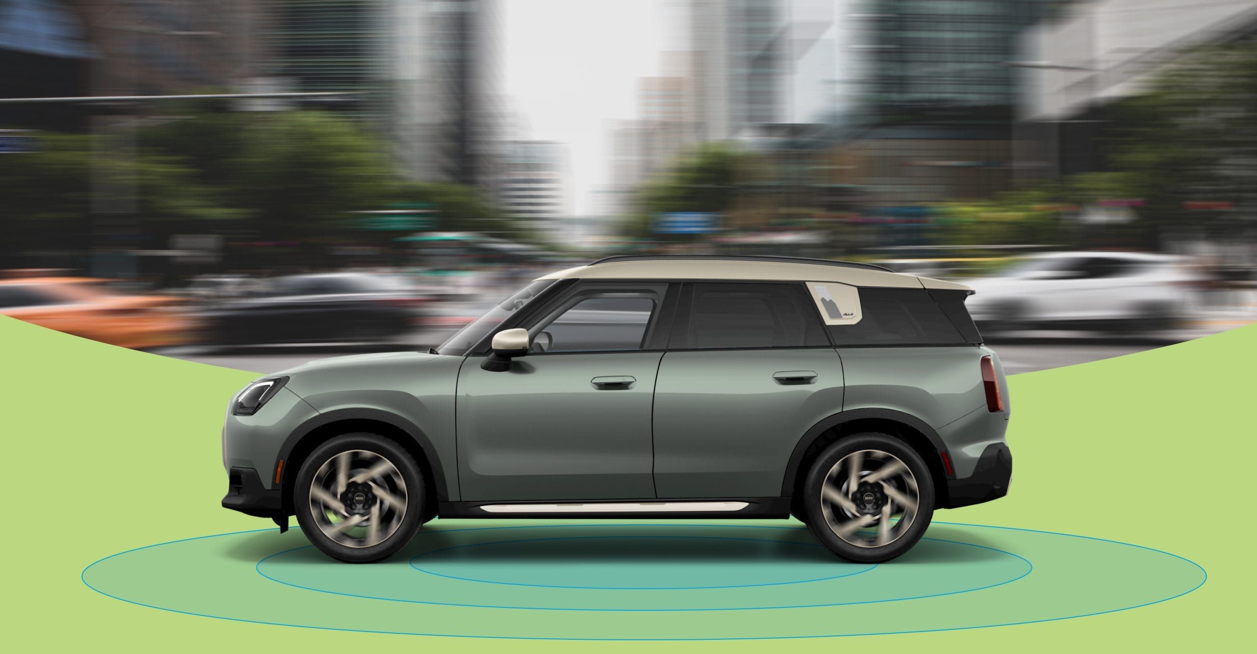 What Safety Features Can I Find on the MINI Countryman?
