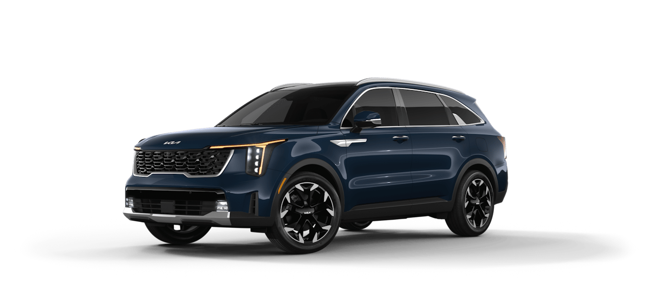 What are the features of the Kia Sorento SX trim?