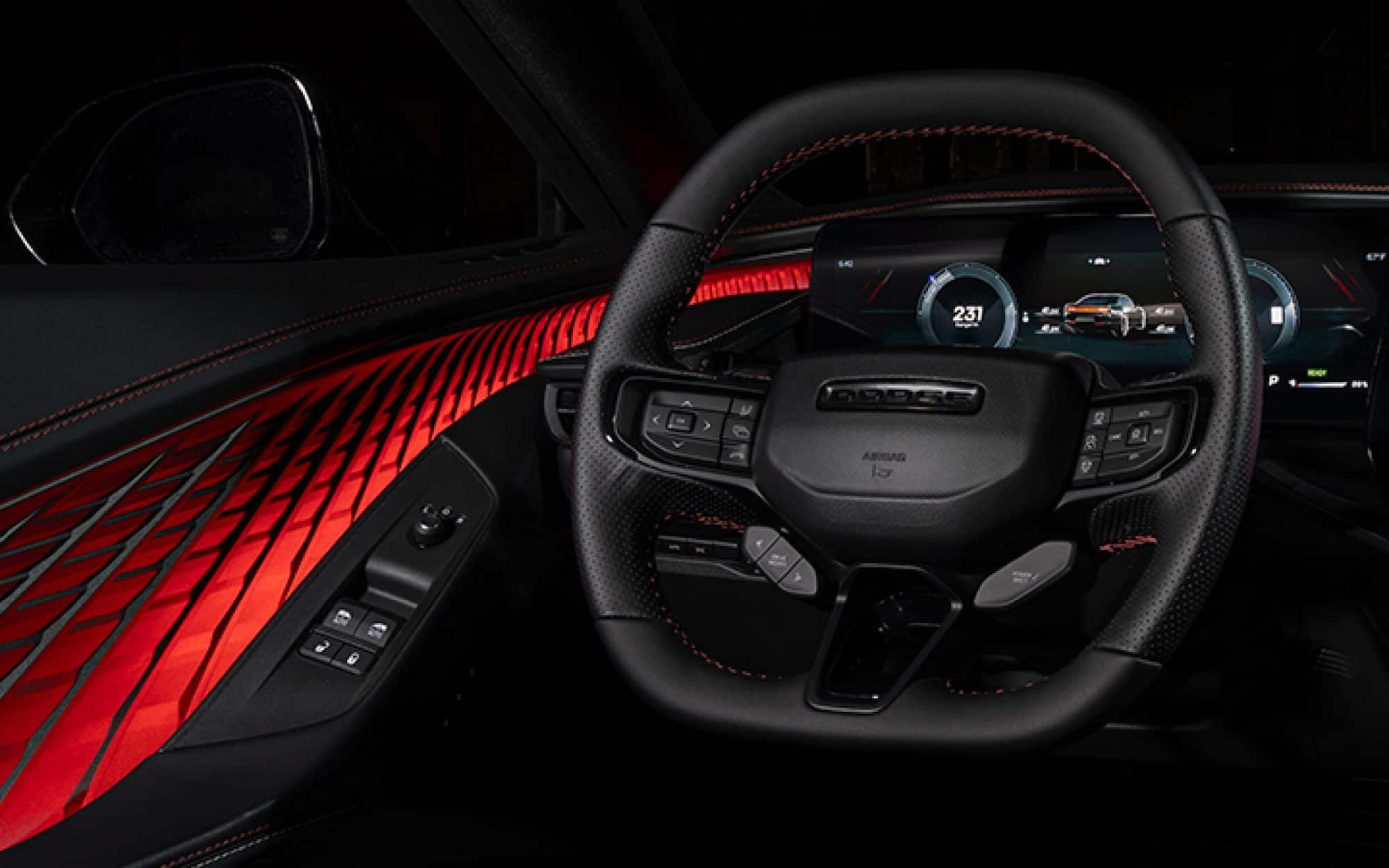 What are the Design Features of the Dodge Charger Daytona?