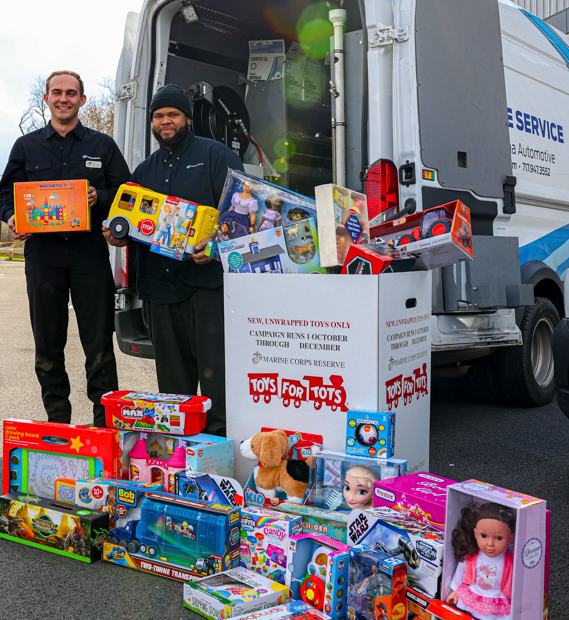 Susquehanna Ford Supports Toys for Tots
